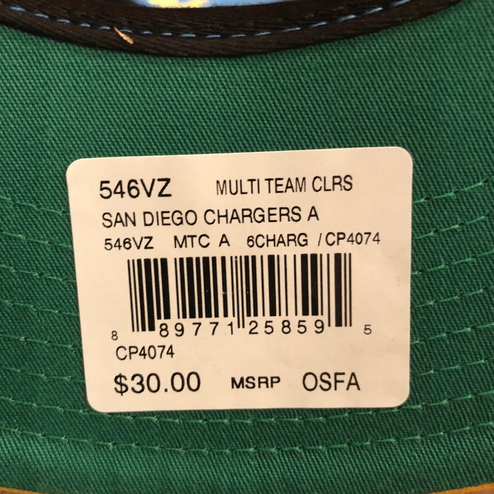 NFL Mitchell & Ness San Diego Chargers Snapback - Picture 4 of 6